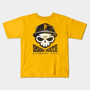 SMASHMOUTH (baseball) Kids T-Shirt